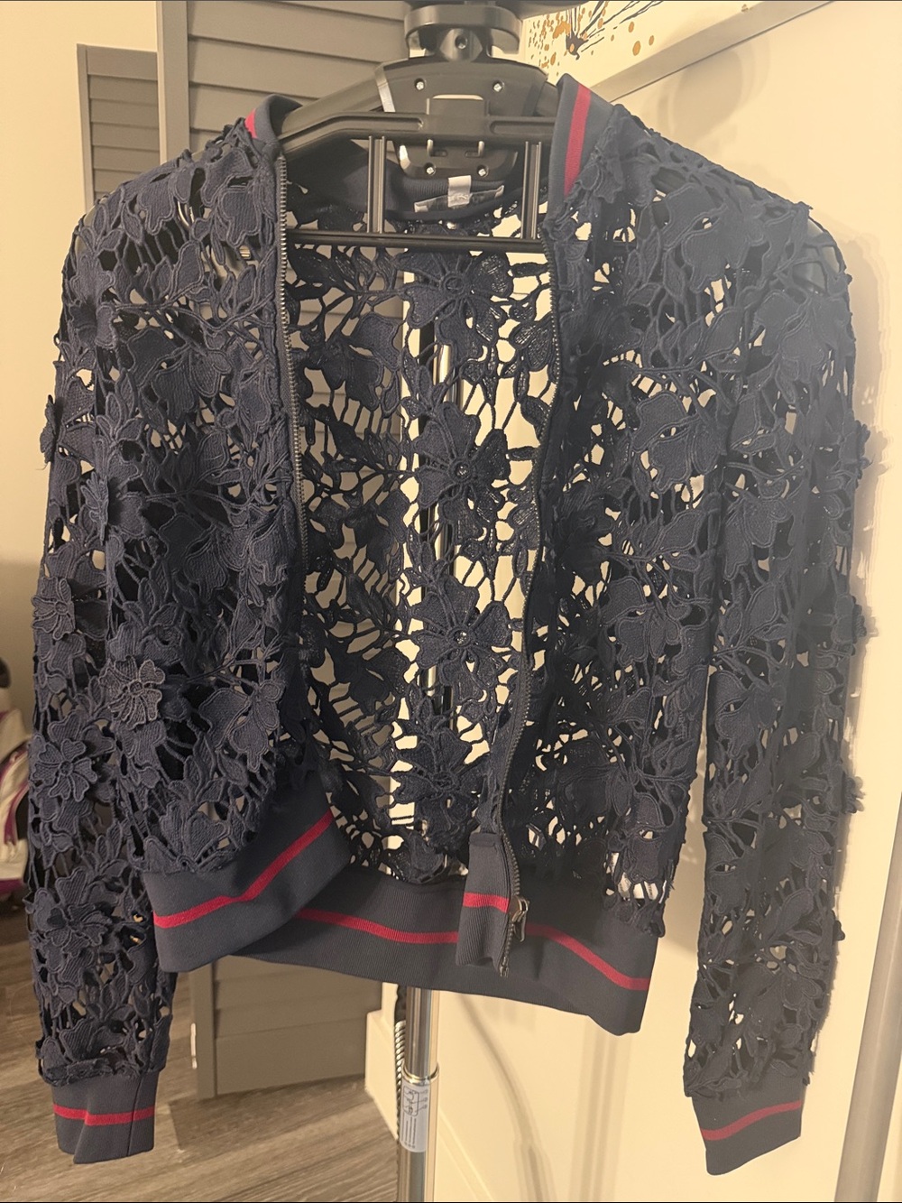 G-ucci  INSPIRED BOMBER JACKET